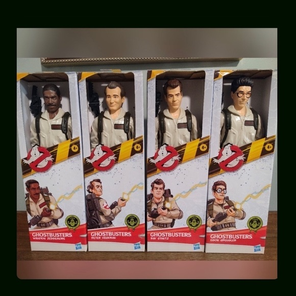 NEW Ghostbusters Classic 1984 Style 4-12" Action Figures - Bill Murray - Picture 1 of 11